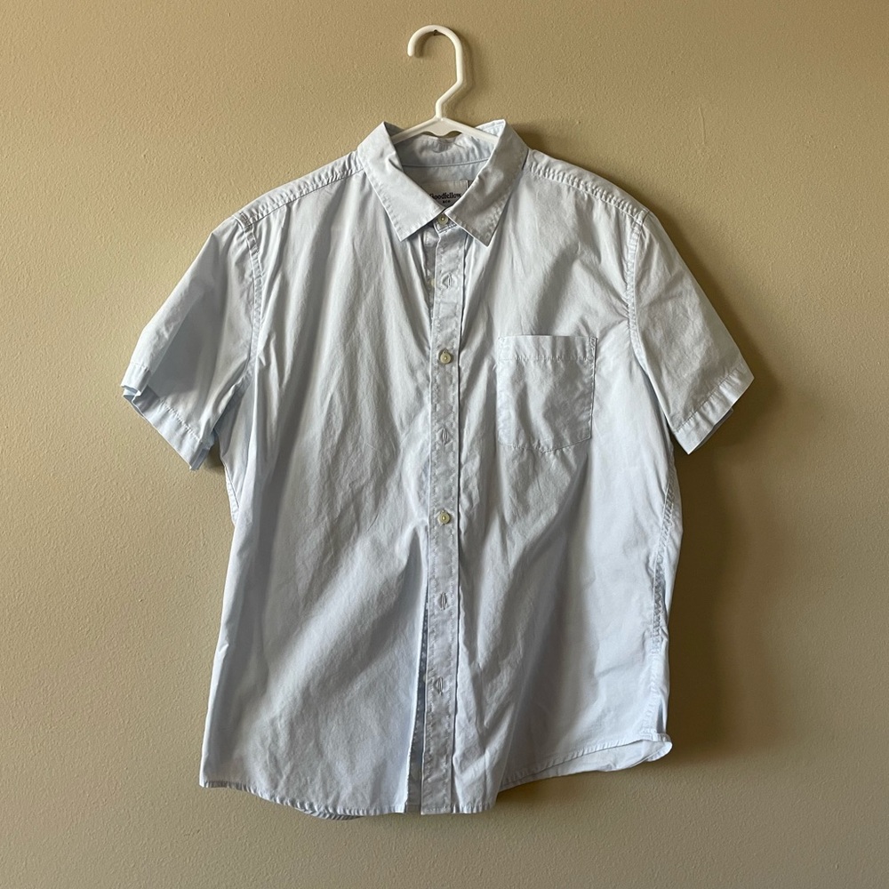 Goodfellow & Co Short Sleeve Button Up Mens Large